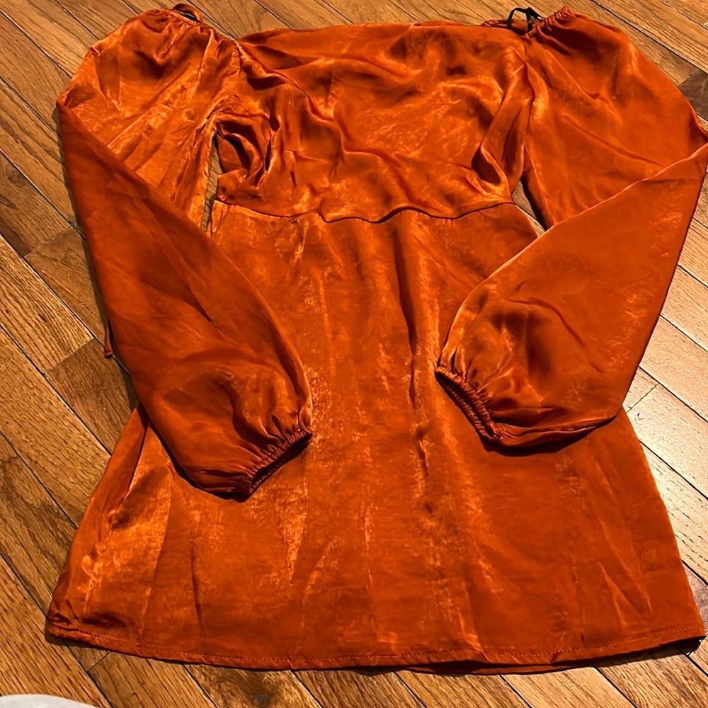 Satin dress